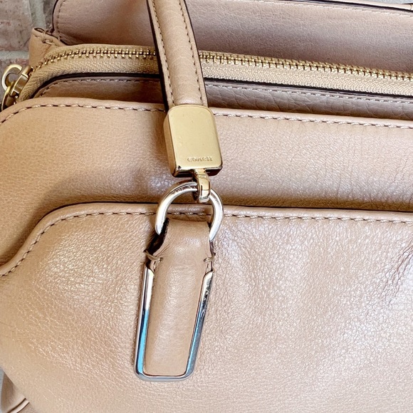Coach Beige Leather Purse - Picture 4 of 16
